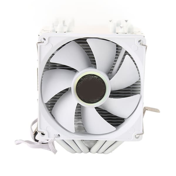 9CM CPU-køler Dobbelt tårn 6 kobbervarmerør Dobbelt CPU luftkøler Stille computer CPU-køleventilatorer med beslag til Intel