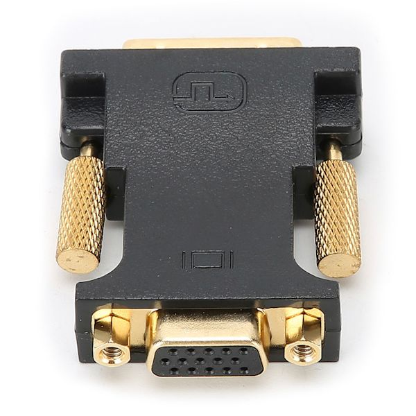 E0401 DVII 24+1 Han til VGA Hun Dobbelt Kanal med Chip Adapter GPU til Skærm