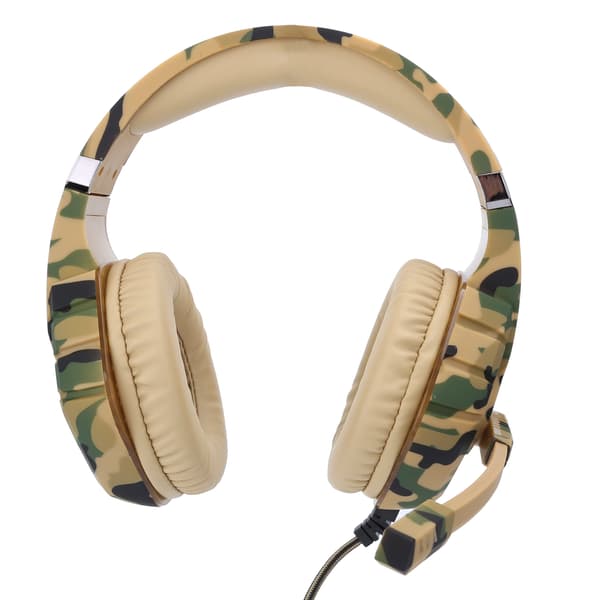 Gaming-headset med USB-interface, 7.1-kanals kablet headset med USB-porte til pc til PS4