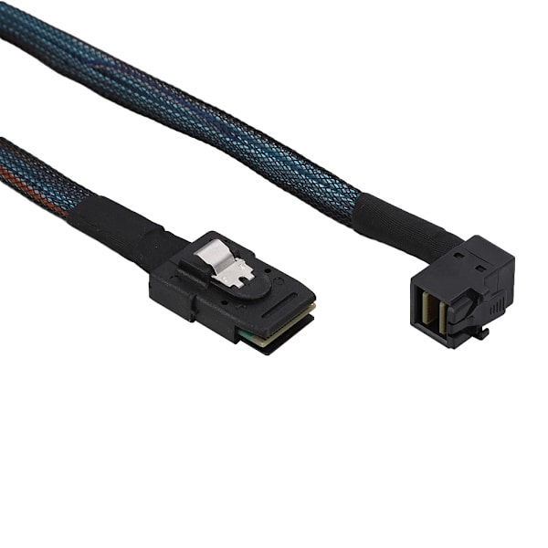 Cabledeconn HD SFF-8643 TIL SFF-8087 Mini SAS Server Dataoverføringskabel 0,8M