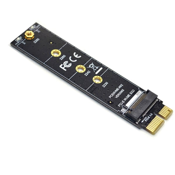 NVME M.2 til PCI-E3.0 1X Hurtig Utvidelsesadapterkort M Nøkkel NGFF Konverterkortmodul
