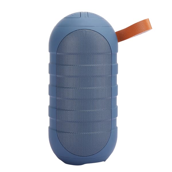 Vattentät Mini Bärbar Subwoofer Bluetooth Trådlös Högtalare Låda Blå