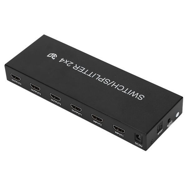 HD Multimedia Interface 2.0-switch 2 ind 4 ud UHD 4K HD Multimedia Interface-switcher til PS4US-stik