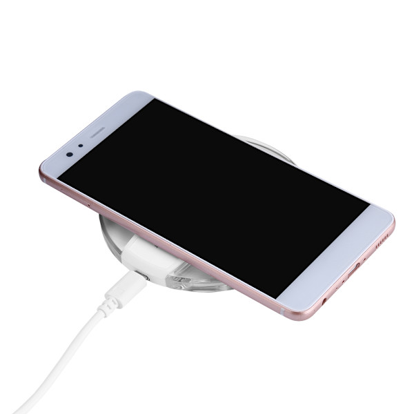 Universell Qi trådlös laddare snabbladdningsbas docka för Samsung Galaxy S6
