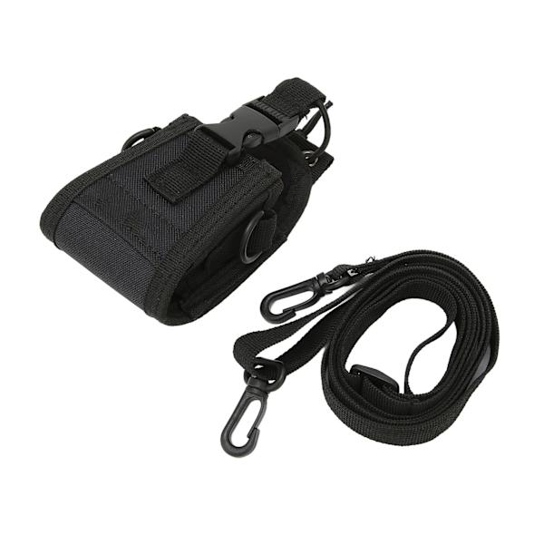 MSC‑20A 2-vejs radioholder taske Walkie Talkie opbevaringspose taske med skulderrem til Kenwood til Motorola til HYTMSC-20A