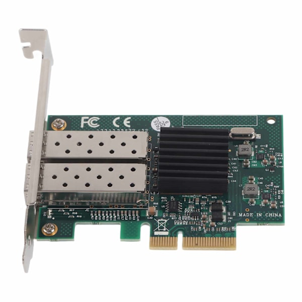 Dual Port Fiber GigabiT nettverkskort Adapter for Intel 82576EB PCI-E X4