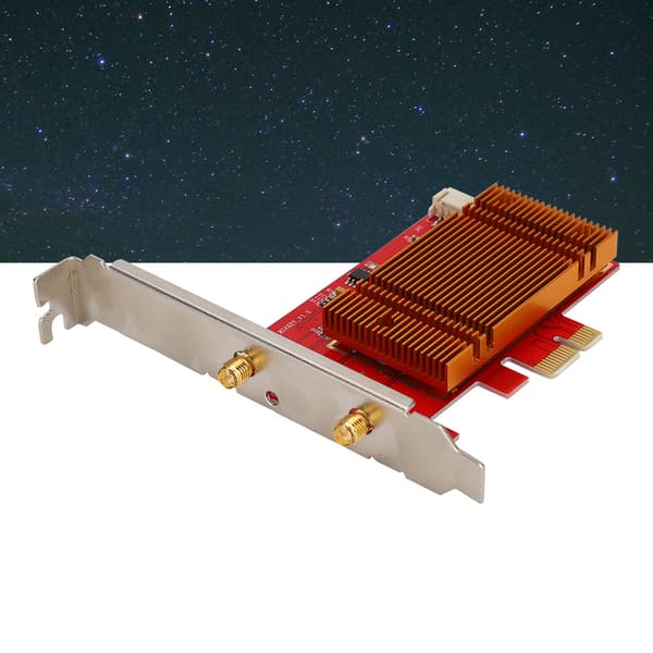 For Intel 9260AC Dual-band Wireless Bluetooth PCI-E Desktop Network Card med lang antenne