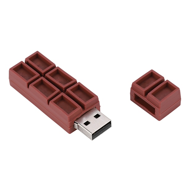 Smuk chokolade design bærbar USB 2.0 flashdrev 16GB disk hukommelsespind