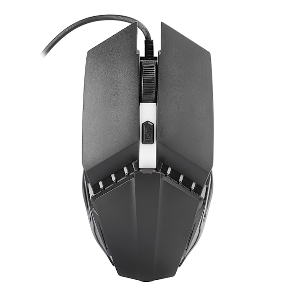 HXSJ S200 Gaming Mus 4-knaps kablet lysende farverig ergonomisk til XP / Vista / OS X