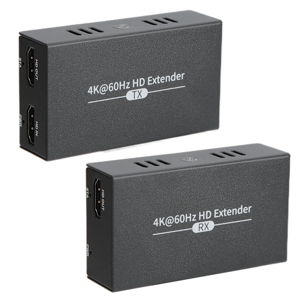 HT239 50m 4K och 60Hz HD Multimedia Interface Extender RJ45 Interface Converter 110‑240VEU Plug