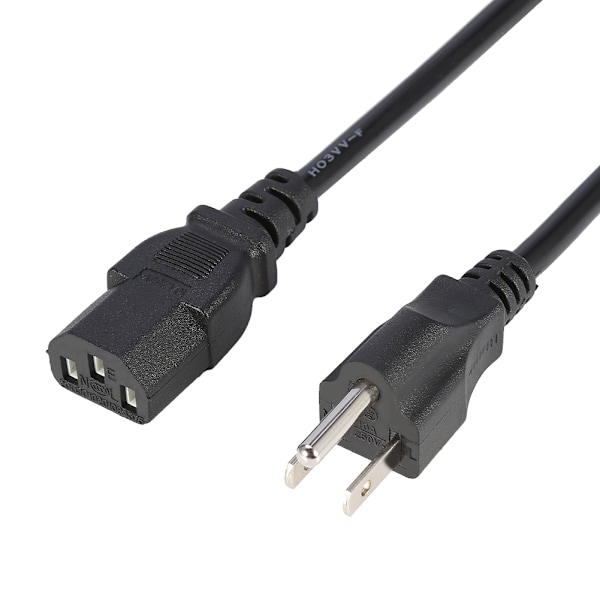 10A 5ft 3-pinners AC-adapter strømledning for PC-datamaskin