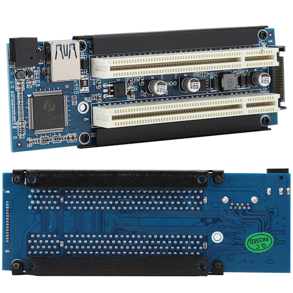 Dual Full Size Mini PCIe til PCI Slot Udvidelsesadapter Ekstern Capture Card