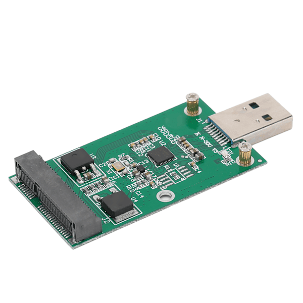 Riser-kort PCBA-konverteradapter MSATA SSD til USB 3.0-grænseflade Computerhardware