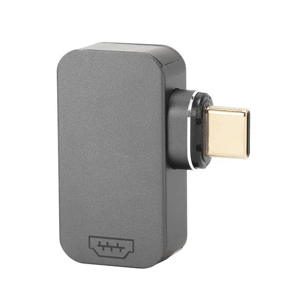 Magnetisk HD Multimedia Interface-adapter Typ C till HD Multimedia Interface-omvandlare för bärbara datorer surfplattor TV-smartphone