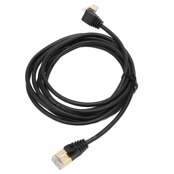 Cat8 Ethernet-kabel CAT8 OD 3,8 mm 2 m han til han holdbar PVC han til han Ethernet-kabel til switch-server