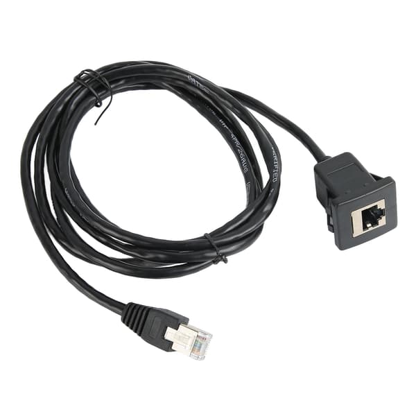 Cat5e indbygningskabel Universal Cat5e 100M han til hun Ethernet netværkspanel montering forlængerkabel