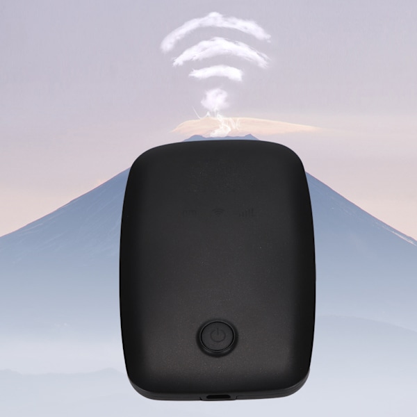 Mini bärbar M3 925D-3 4G LTE trådlös Wifi-box 150Mbps Wi-fi-router för TableT notebook Svart