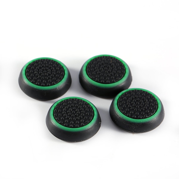 4 stk. silikone controller joystick greb hætte cover til PS3 PS4 XBOX grøn