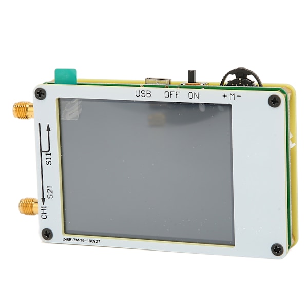 Til NanoVNA Vector Network Analyzer 2,8 tommer Touch Screen MF HF VHF UHF Antenneanalysator Hvid