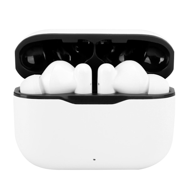 T06 Bluetooth 5.0 -kuulokemikrofoni, latauskotelo, True Wireless -kuulokkeet, puolet korvassa urheilukuulokkeet, valkoinen ja musta