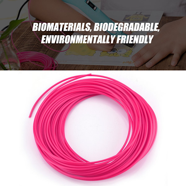 Kryogenisk 3D-printtegnings-printerpenne PLA-forsyningsfilament 10 farver 10 meter 1,75 mm
