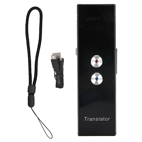 T8 PRO Smart Bluetooth Röst Identifier Översättare Flera Språk Översättningstillbehör