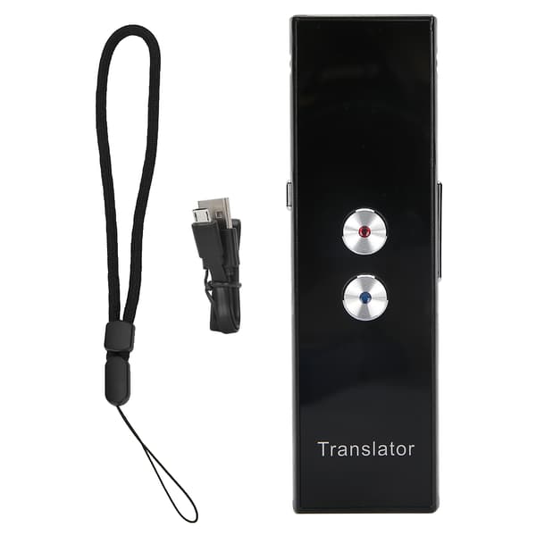 T8 PRO Smart Bluetooth Stemmegjenkjenning Oversetter Flere Språk Oversettelsestilbehør