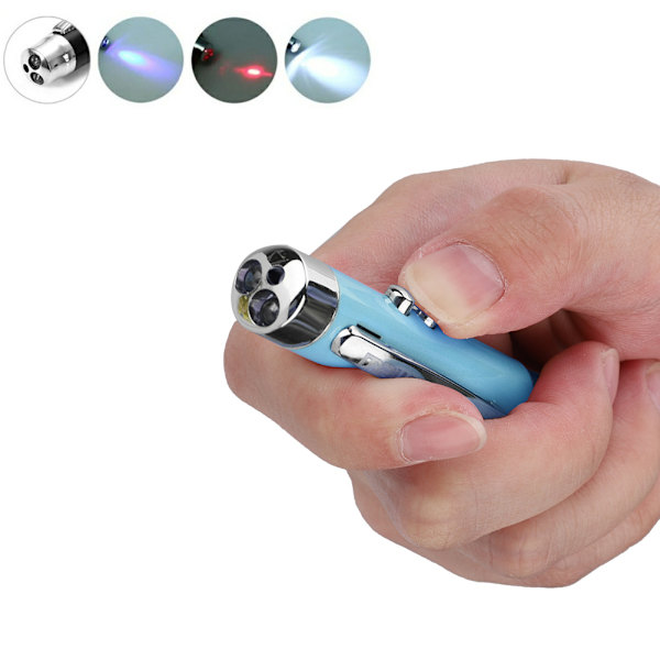 6 in 1 USB 2.0 U-levy kapasitiivinen kosketuskynä Flash-asema (sininen 8 Gt)