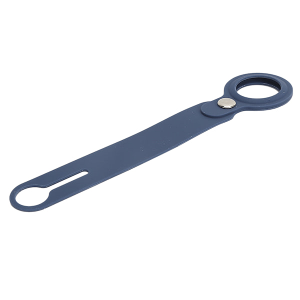 AntiLost Silikon Loop Sleeve Mjukt Skal Skin Skyddande Fodral för IOS Locator (Mörkblå)