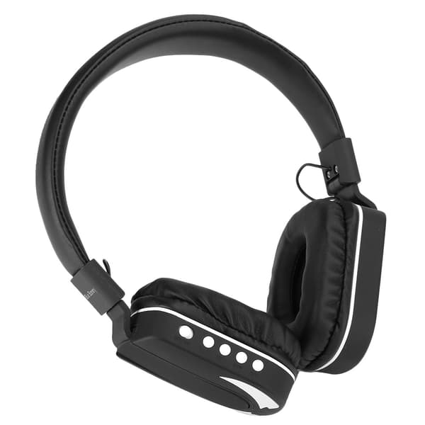 BS770 Hodemontert Hodetelefon Trådløst Bluetooth-headset Foldbart Sports Bærbart Tilbehør(Svart )