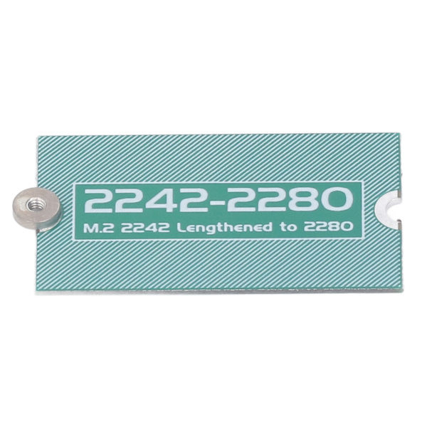 M.2 NGFF NVMe längdförlängningsadapterfäste PCB M.2 SSD förlängningsfästekortplatta för 2242 till 2280