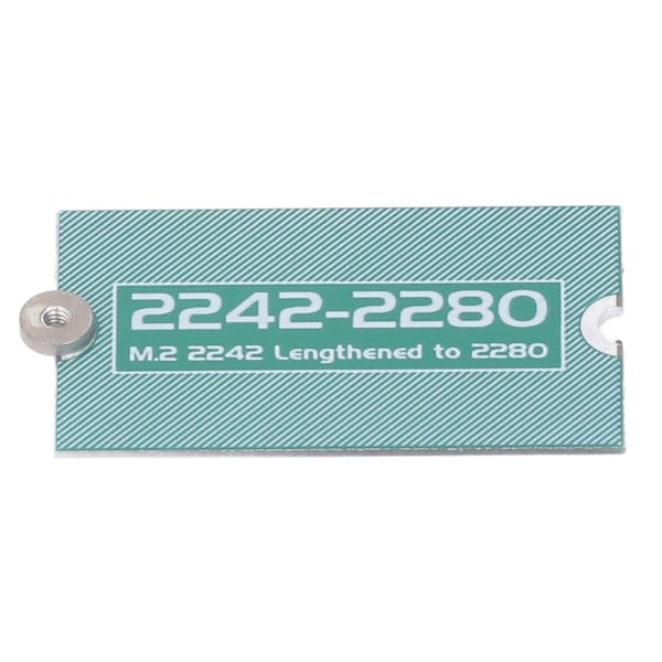 M.2 NGFF NVMe Lengdeforlengelsesadapter Brakett PCB M.2 SSD Forlengelsesbrakett Kortplate for 2242 til 2280