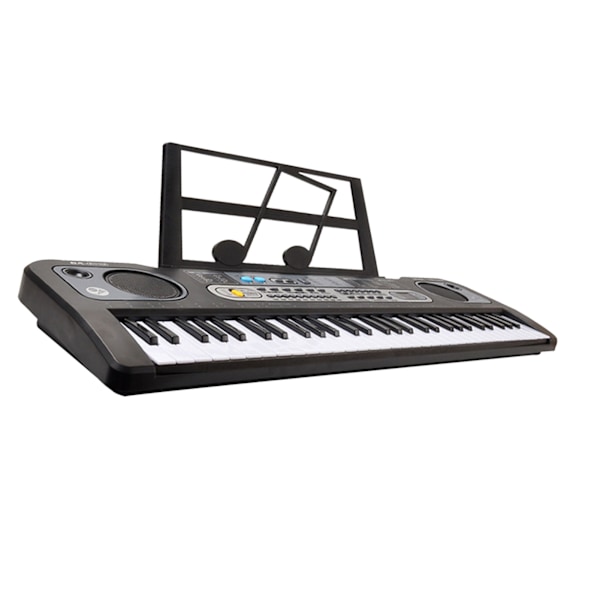 61-tangenters keyboardpiano, bærbar multifunksjonell 76 cm elektronisk keyboardpiano for barn Without Plug