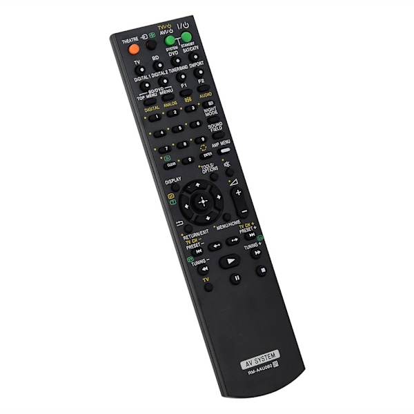Fjernkontroll erstatning for Sony RM-AAU060 AV-mottaker system TV