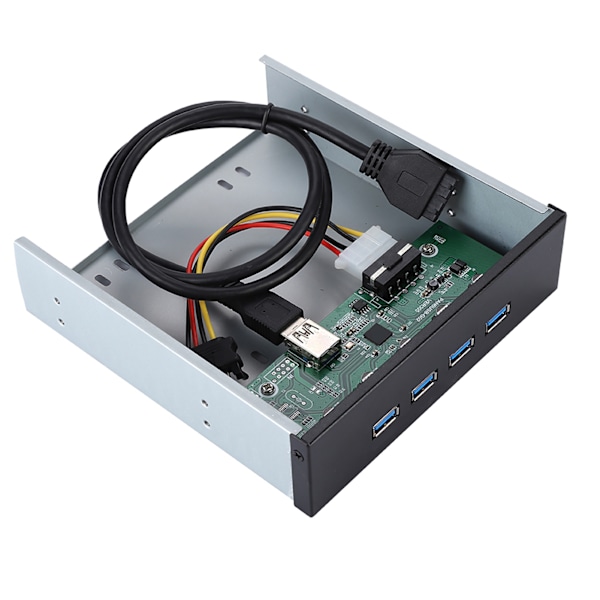 5,25 tommers 19PIN til USB3.0 CD-driver 4-porters HUB frontpanel CD-ROM utvidelsesmobilstativ