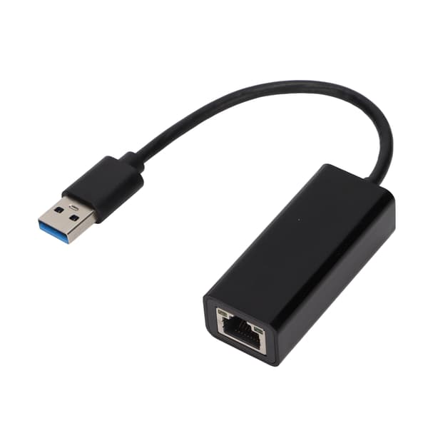 Ethernet-adapter USB 3.0 til RJ45 Ethernet 1000 Mbps stabil transmissionsswitch LAN-adapter til Win XP til Vista til OS X