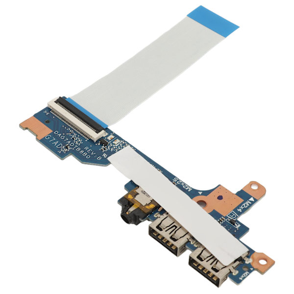 USB-liitäntäkortti 2,8 tuuman kaapeli Kestävä materiaali Korkea herkkyys USB-kortti Pavilion 14 CE Audio DAG7ADTB8B0