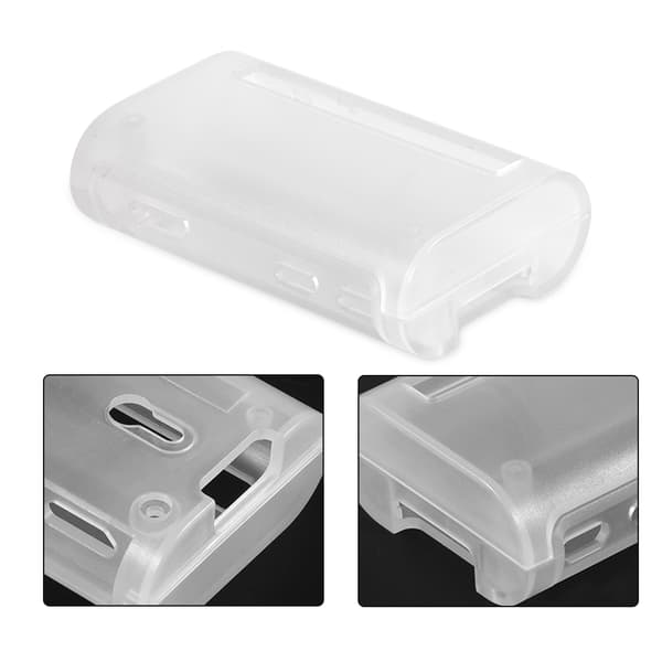 ABS-kapsling Beskyttende dekselskall for Raspberry Pi Zero W / Pi Zero Transparent