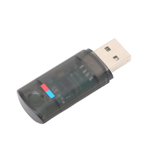Trådløs sender 1 til 2 Bluetooth-sender med USB+AUX dobbelt indgangsfunktion