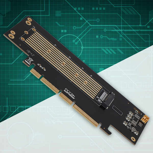 SK8 PCIE NVME -laajennuskortti 2230 2242 2260 2280 22110 -kokoisille NVME SSD -asemille