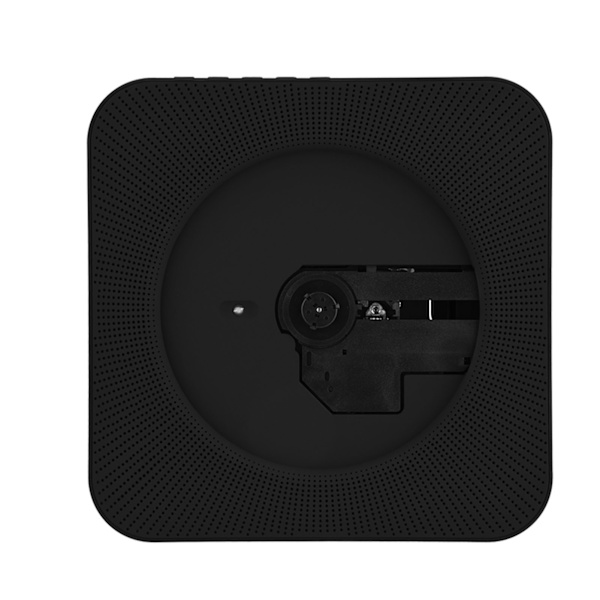 Ny väggmonterad Bluetooth CD-spelare högtalare med fjärrkontroll (svart)