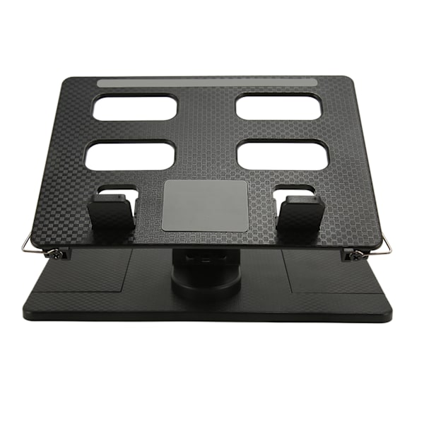 Bærbar computer stand med 360° roterende base justerbar multifunktion ergonomisk bærbar computer riser sammenklappelig løftende bærbar computer stand