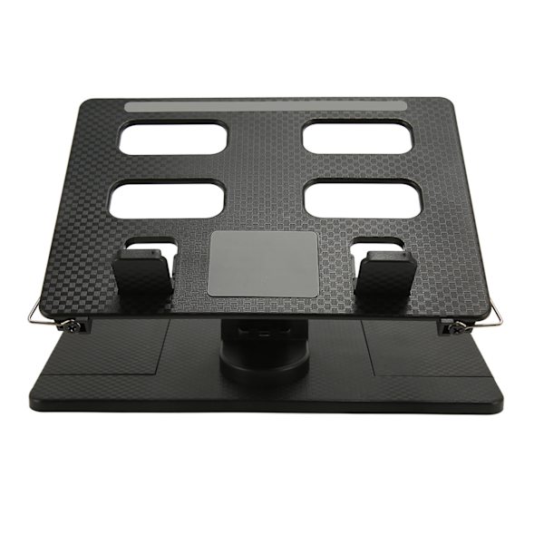 Laptopstativ med 360° roterande bas Justerbar Multifunktionell Ergonomisk Laptop Riser Hopvikbar Lyftbar Laptopstativ