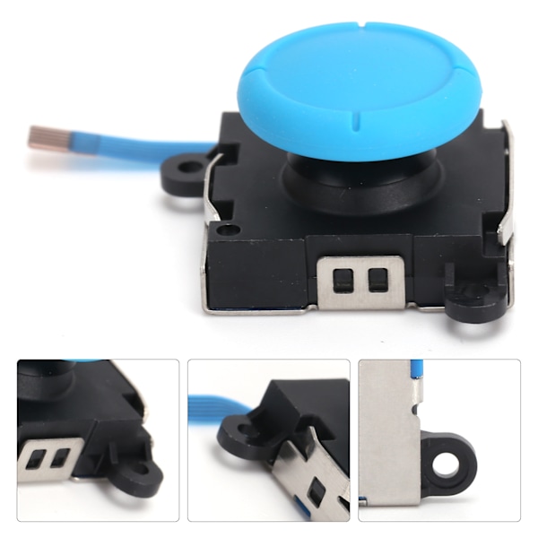 Analog Joystick Thumb Stick Button Modul Erstatning for Switch Joycon/Lite Controller Blå