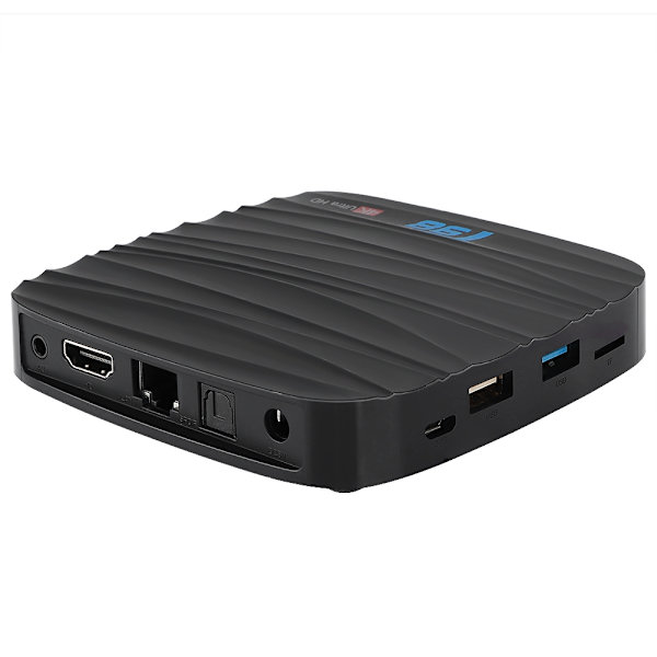 T98 H6 2+16G Quad Core Smart TV Set Top Box til Android 8.1 110-240V UK