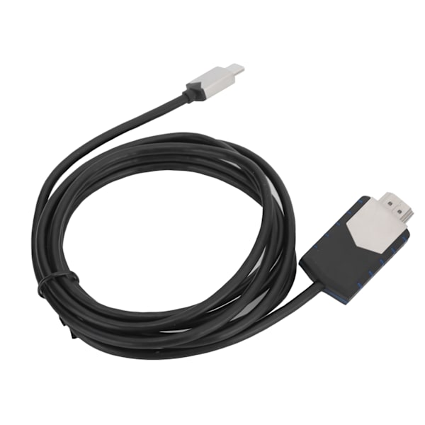 TypeC-HDMI-datakaapeli 4K HD -liitäntälinja sinkkiseos ABS kannettavalle tietokoneelle