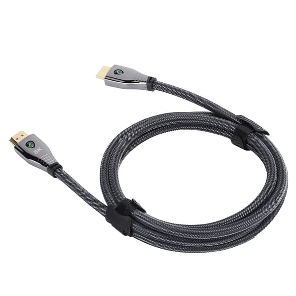 Adapterkabel med LED-transmission dynamisk version 2.1 8K ved 60Hz til HDMI Line2meter