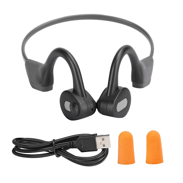 Trådløst beinlednings binauralt stereo vanntett sports Bluetooth5.0 headset øretelefon