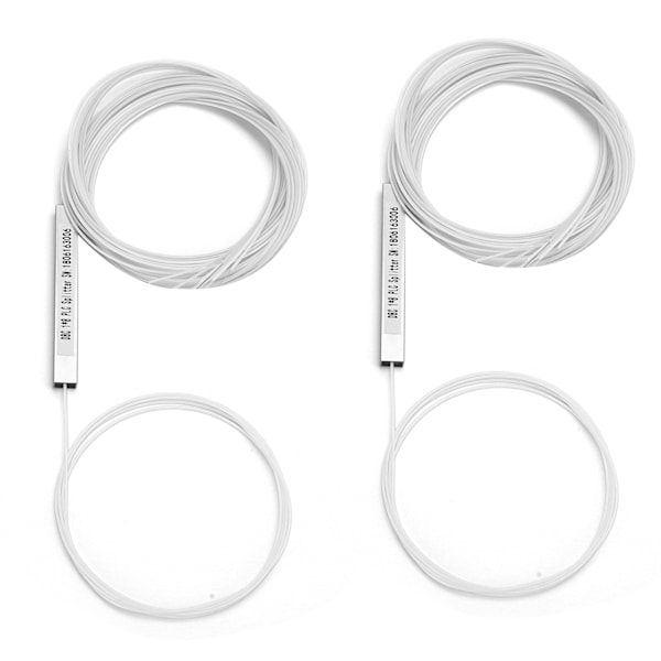 2 stk PLC-splitter, bar fiber uten kontakt, enkeltmodus, strømstyring, datamaskintilbehør (1 x 8)