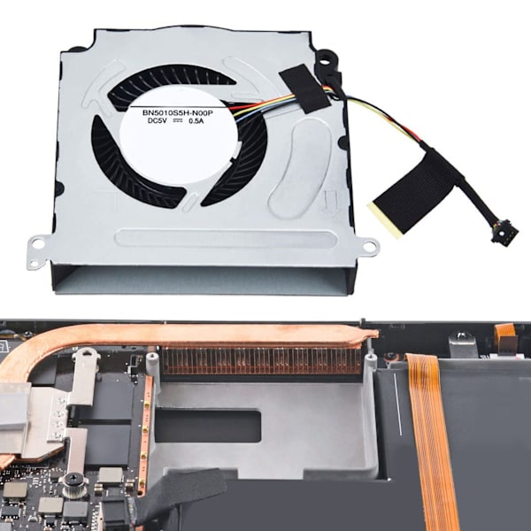Pelikonsolin CPU-jäähdytystuuletin Hiljainen vaihtoehtoinen CPU-tuuletin Steam Deck 2021 2022 64GB 256GB 512GB NVMe